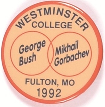 Bush, Gorbachev Westminster College