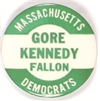 Gore, Kennedy Massachusetts Coattail