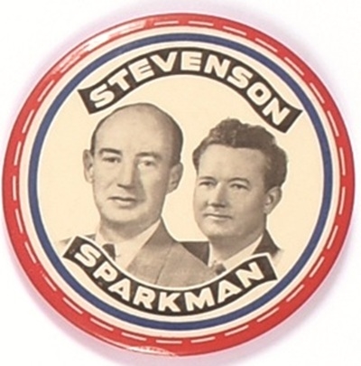 Stevenson, Sparkman 1952 Jugate