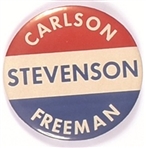 Stevenson, Carlson, Freeman Minnesota Coattail