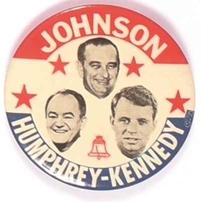 Johnson, Humphrey, Kennedy New York Coattail