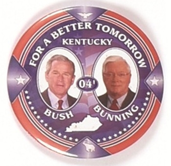 Bush, Bunning Kentucky Coattail