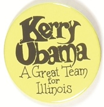 Kerry, Obama Great Team for Illinois