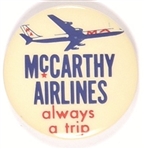 McCarthy Airlines Always a Trip