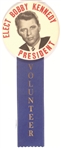 Elect Bobby Kennedy Pin and Ribbon