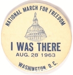 National March for Freedom I Was There