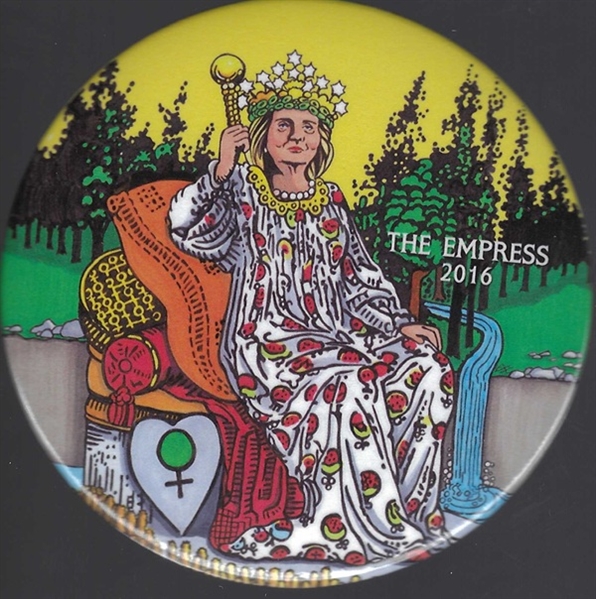 Hillary Clinton Tarot Card the Empress