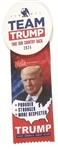 Team Trump Pin and Ribbon