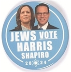 Jews Vote Harris, Shapiro
