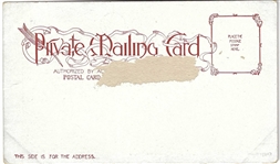 McKinley, Roosevelt Eagle and Shield Postcard