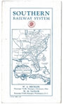 Coolidge/Davis Southern Railway Foldout Card
