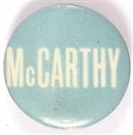 McCarthy Blue and White Celluloid