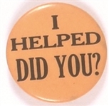 Suffrage I Helped Did You?