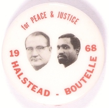 Halstead, Boutelle Peace and Justice Jugate