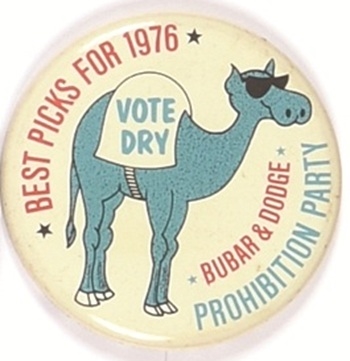 Bubar, Dodge Vote Dry in 1976