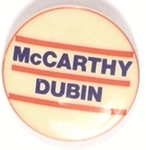 McCarthy and Dubin Rare New York Coattail
