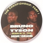 Bruno vs. Tyson MGM Grand