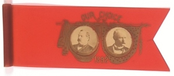 Cleveland, Stevenson Celluloid Ribbon
