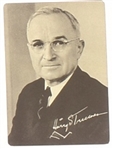 Truman 1948 Convention Card