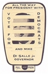 Stevenson, DiSalle for Governor of Ohio Mechanical Card