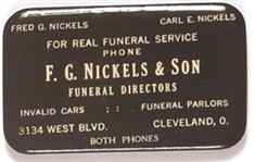 Nickels and Sons Funeral Directors Mirror