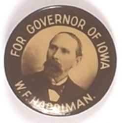 Harriman for Governor of Iowa