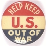 Help Keep US Out of War