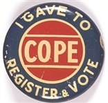 Civil Rights I Gave to COPE