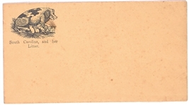 South Carolina and Her Litter Civil War Cover
