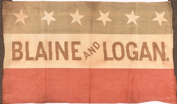 Blaine-Logan Campaign Flag