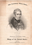 Harrison National Whig Song Sheet Music