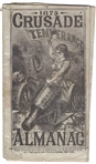 Temperance Crusade 1875 Almanac