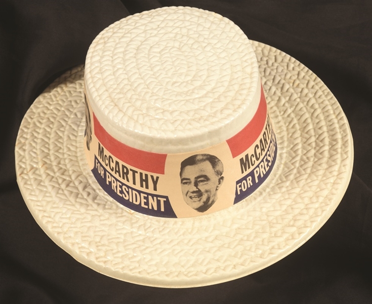 Eugene McCarthy Boater