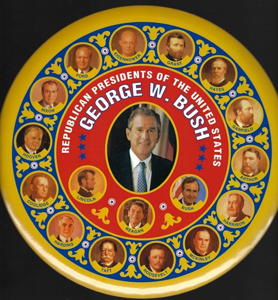 George W. Bush 9-Inch Presidents Pin